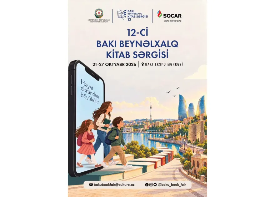 Yeni hekayələr, yeni biliklər, yeni kəşflər: Siz də kitab bayramının iştirakçısı olun!