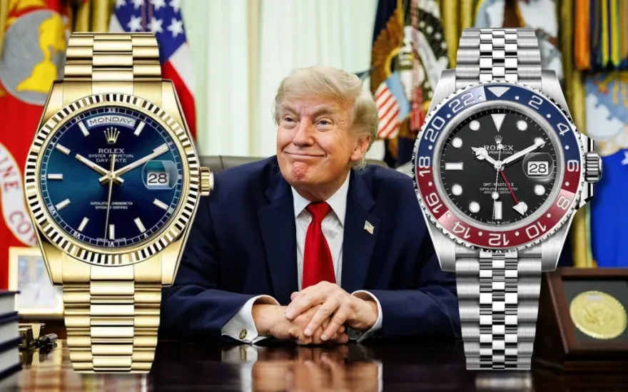 Trampın möhürü “Rolex”də: Ağ Evin özəl saatları gündəm oldu