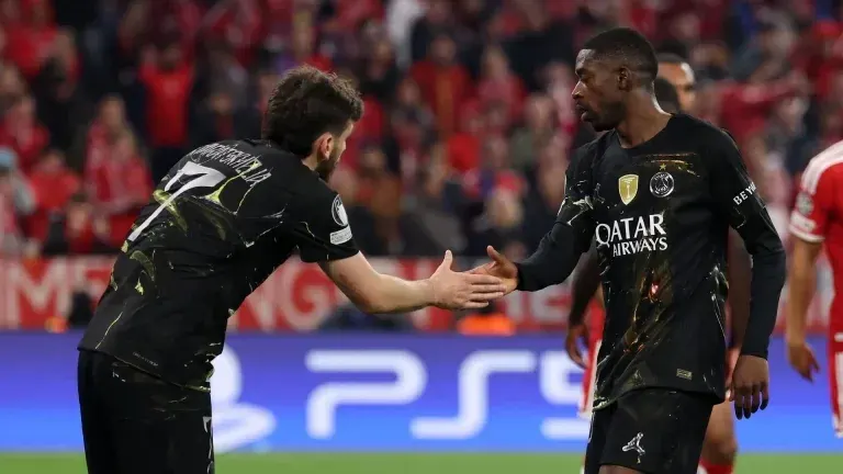 Diz bağları qırılan Kvaratsxeliya kövrəldi, Dembele dəstək verdi