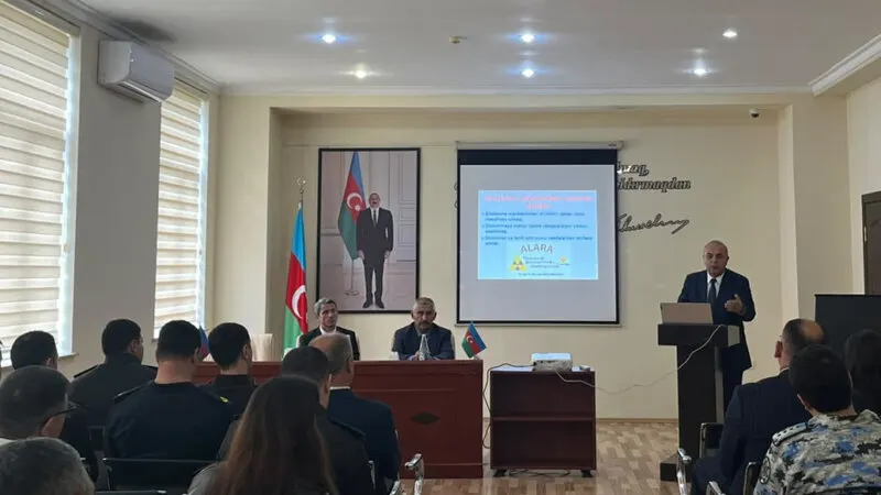FHN radiasiya təhlükəsizliyinə dair növbəti tədbir keçirdi