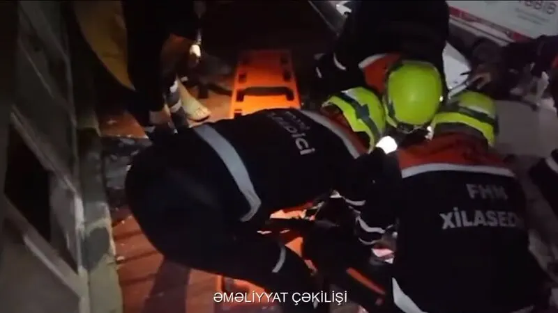 Masazırda köməksiz vəziyyətdə qalan belə xilas edildi