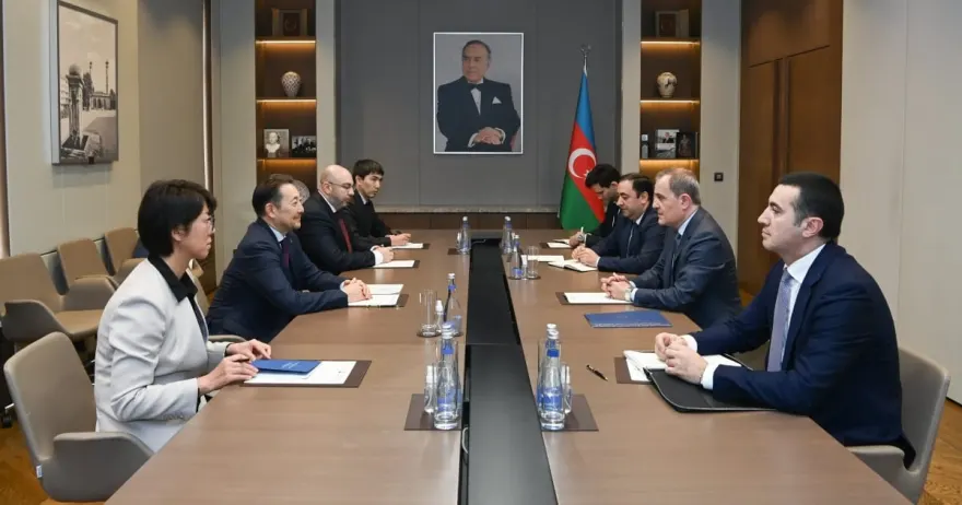 Ceyhun Bayramov AQEM-in Baş katibi ilə görüşüb