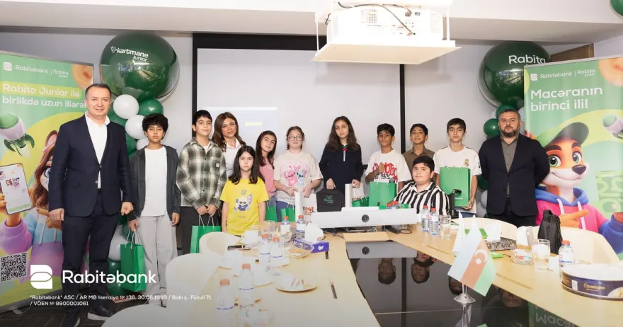 Rabitəbank “Rabita Junior”un ilk yaşını istifadəçiləri ilə birlikdə qeyd edib