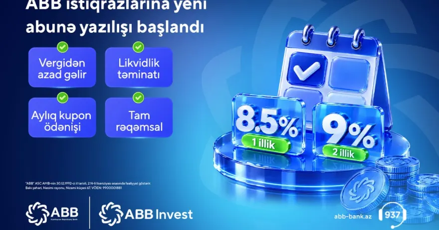 ABB istiqraz emissiyasının növbəti mərhələsinə start verdi!