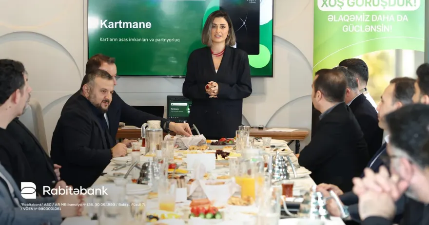 Rabitəbank partnyorları ilə görüş keçirib