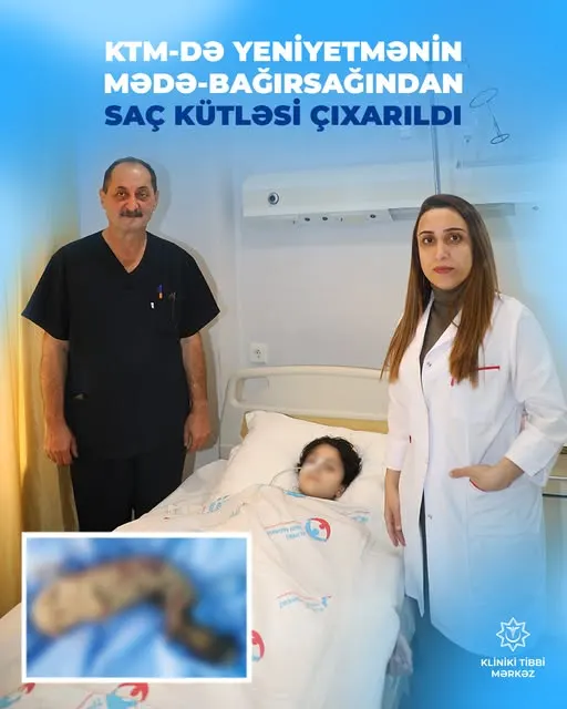 Bakıda əməliyyat olunan oğlanın mədəsindən GÖRÜN NƏ ÇIXDI?! - FOTO